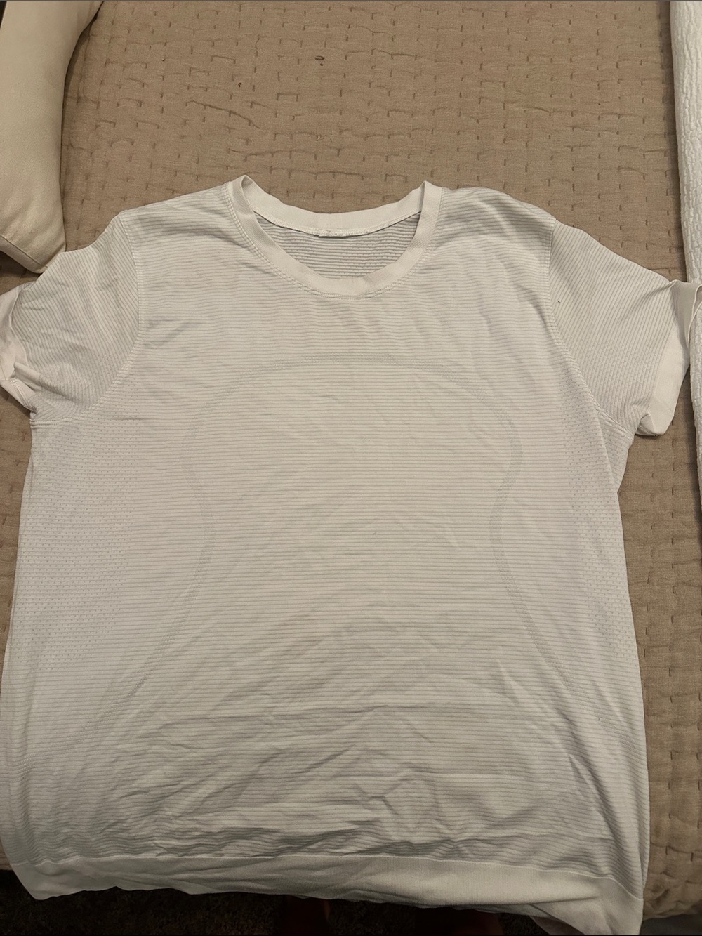 lululemon athletica White Short Sleeve Crew Tee
